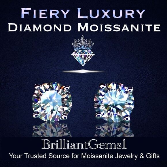 💎203💎 STUNNING DIAMOND MOISSANITE HALO HEART STUD EARRINGS BUNDLE WITH #201 - Picture 10 of 14